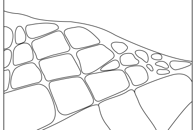 Formation d'un chaos granitique - étape 2 (à colorier et annoter)